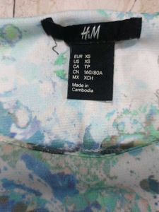 H&amp;M Floral Print Bodycon Dress