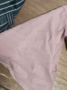 Pink Bell Sleeve Top