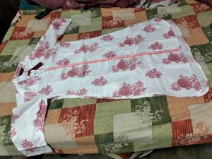 Floral Print Kurta