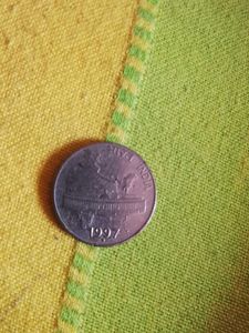 1997 50 Paise Coin - Collectible