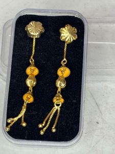 Gold-Tone Dangle Earrings