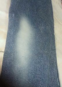 Worn Blue Jeans
