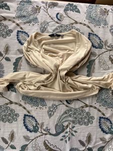 🐚Affordable!!!! Stylish, Soft Cream Top