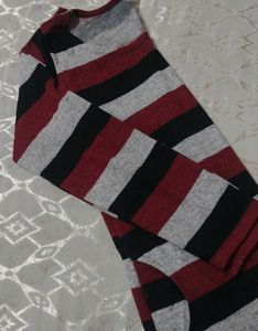 Striped Long Sleeve Top