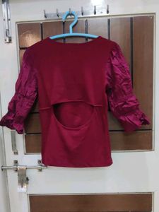 Stylish Maroon Top