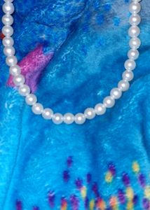 Handmade - Round Pearl Necklace