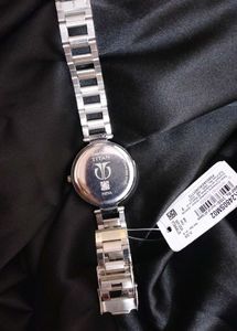 Titan Silver-Tone Watch