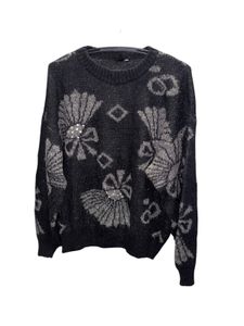 Woolen Embroided Sweater Xl