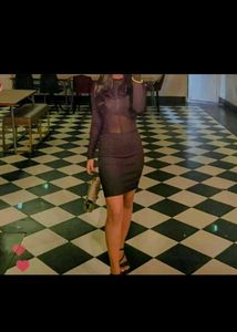 Black Bodycon Mini Dress