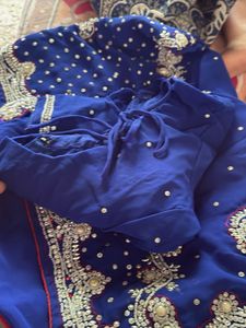 New Saree With Blouse