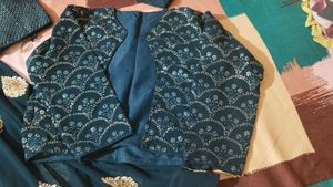 Fancy Crop Top With Dupatta