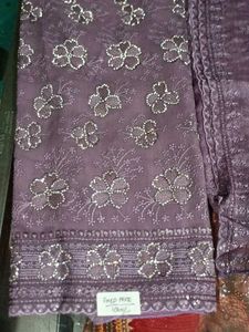 Lavender Dress Material