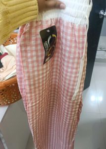 Pink Checkered Pants