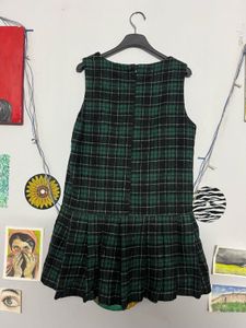 Green Plaid Dress