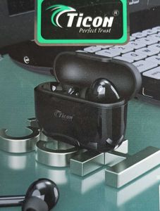 Ticon Bluetooth Earphones (Cyan)