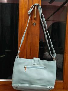 Cute Powder Blue Coloured Sling Bag