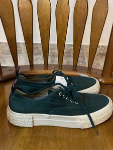 Green Canvas Sneakers