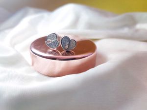 Cute college wear able, heart shaped earrings
