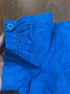 TopShop Blue Blouse