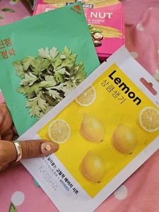 Missha &amp; Holika Mugwort Mask Sheet
