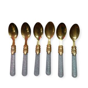 Red Glitter Spoon