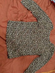 Animal Print Top