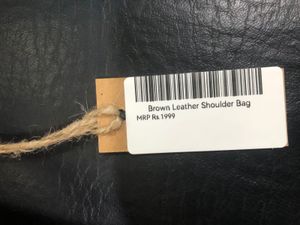 Leather Sling Bag With 2 Compartments