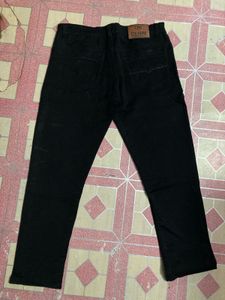 Black Denim Pants