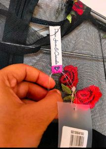 Black 🌹🖤 Roses Dress 👗