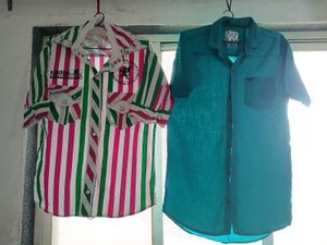 Combo Of Two Stylish Men Shirt