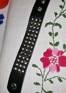 Studded Leather Bracelet