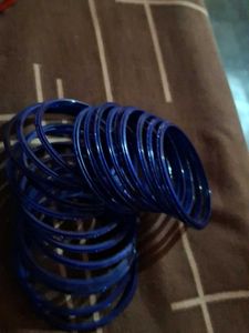 Blue Bangle Set