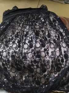 Elegant Black Sequence Dress