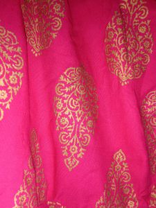 rani pink colour co-ord dress, sharara