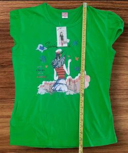 Cute Green Top(85)cm