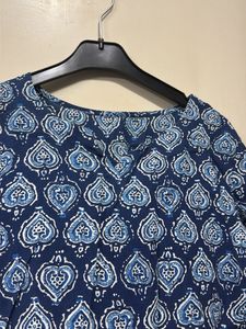 Blue &amp; White Printed co ord set