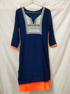 *Reduced Price*Dark Blue Kurti/kurta