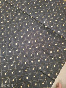 Black unstiched blouse metirial