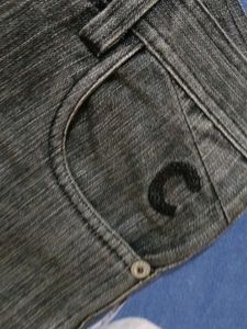 Stylish Gray Denim Jeans