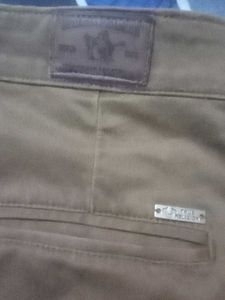 Brown Casual Pants