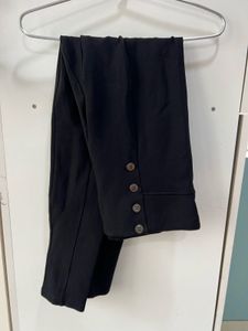 Zara Basic Waist 30 Black Jeggings