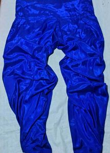 Blue Shiny Salwar Pants
