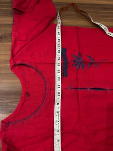 Red Kurta