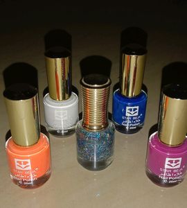 SET OF 5 🤯🔥 Star Beja Nail Polish