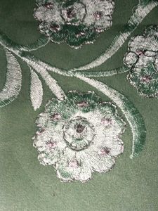 Green Floral Dupatta