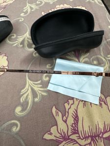 Ojos Transparent Full Rim Cat Eye Sunglasses