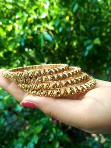 Golden Bangle Set