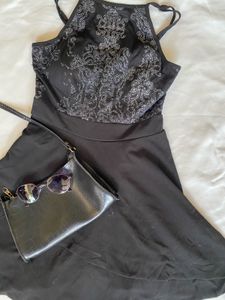 Elegant Black Party Dress
