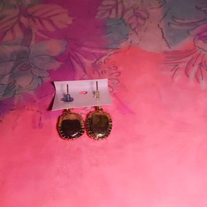Milky Pirl With Shining Beed Studs