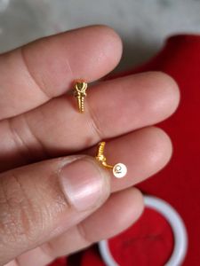 Gold Stud Earrings 18crt